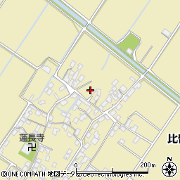 滋賀県野洲市比留田1012周辺の地図