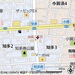 ファミリーマート港知多店周辺の地図
