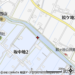 愛知県弥富市坂中地町浦西周辺の地図