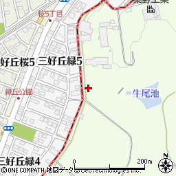 愛知県豊田市大池町汐取40-2周辺の地図