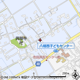 平田作業所周辺の地図