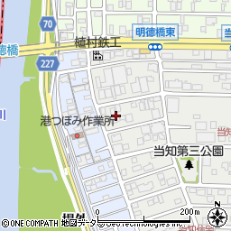 愛知県名古屋市港区当知4丁目2217周辺の地図