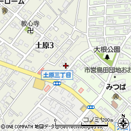 愛知県名古屋市天白区土原3丁目1235周辺の地図