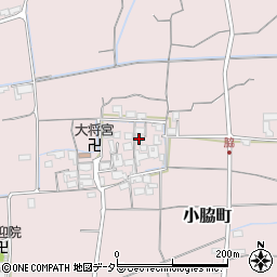 滋賀県東近江市小脇町1337-3周辺の地図