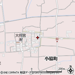 滋賀県東近江市小脇町1341周辺の地図