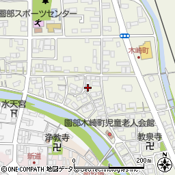 京都府南丹市園部町木崎町大川端周辺の地図