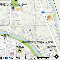 京都府南丹市園部町木崎町（大川端）周辺の地図