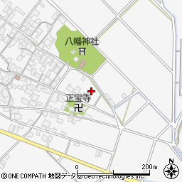 滋賀県近江八幡市安土町内野122周辺の地図