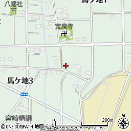 愛知県弥富市馬ケ地3丁目106周辺の地図