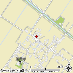 滋賀県野洲市比留田1213周辺の地図