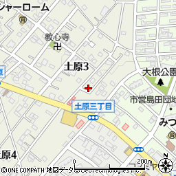 愛知県名古屋市天白区土原3丁目1102周辺の地図