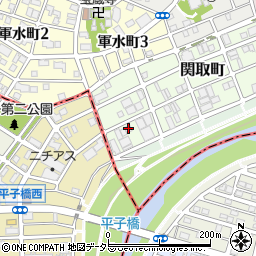 愛知県名古屋市瑞穂区関取町47周辺の地図