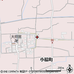 滋賀県東近江市小脇町1329周辺の地図