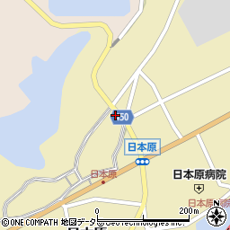 岡山県津山市日本原195周辺の地図