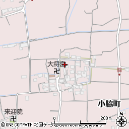 滋賀県東近江市小脇町1494周辺の地図