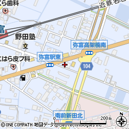 スペースＥＣＯ弥富駅前駐車場周辺の地図