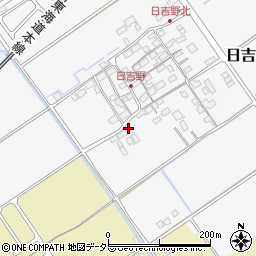 滋賀県近江八幡市日吉野町420-1周辺の地図