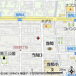 愛知県名古屋市港区当知3丁目3201周辺の地図