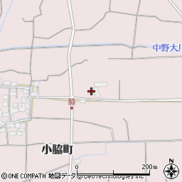滋賀県東近江市小脇町1124周辺の地図