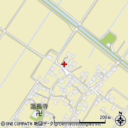 滋賀県野洲市比留田1214周辺の地図
