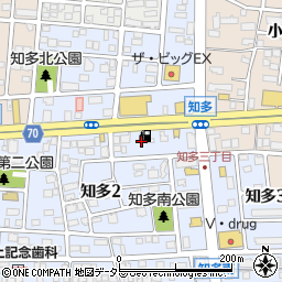 株式会社西日本宇佐美　東海支店南陽給油所周辺の地図