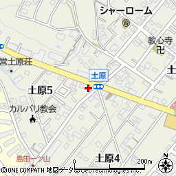愛知県名古屋市天白区土原5丁目430周辺の地図