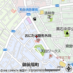 愛知県名古屋市天白区御前場町261周辺の地図