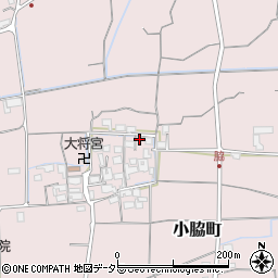 滋賀県東近江市小脇町1337周辺の地図