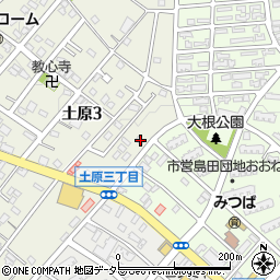 愛知県名古屋市天白区土原3丁目1233周辺の地図
