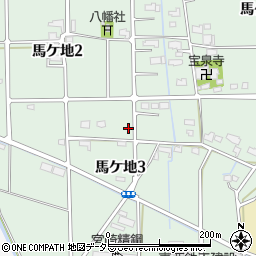 愛知県弥富市馬ケ地3丁目27周辺の地図