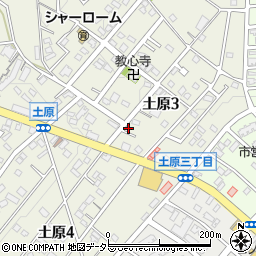 愛知県名古屋市天白区土原3丁目1003-2周辺の地図