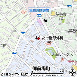 愛知県名古屋市天白区御前場町216周辺の地図