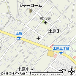 愛知県名古屋市天白区土原3丁目107周辺の地図