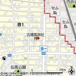 コーポビンＣ周辺の地図