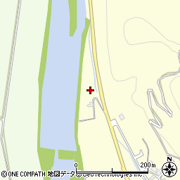 京都府南丹市八木町船枝周辺の地図