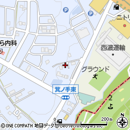 愛知県日進市赤池町箕ノ手2-1725周辺の地図