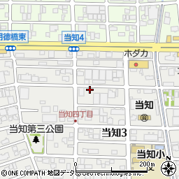 愛知県名古屋市港区当知3丁目3213周辺の地図