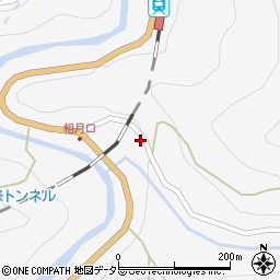 静岡県浜松市天竜区佐久間町相月875周辺の地図