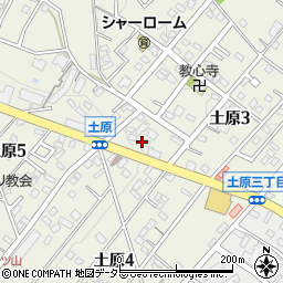 愛知県名古屋市天白区土原3丁目114周辺の地図