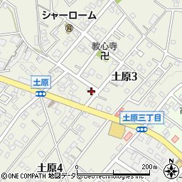 愛知県名古屋市天白区土原3丁目106周辺の地図