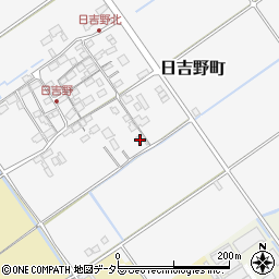 滋賀県近江八幡市日吉野町200周辺の地図