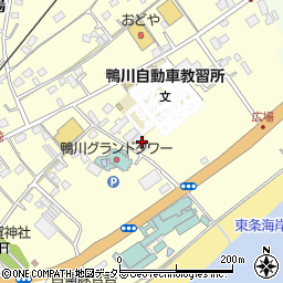 千葉県鴨川市広場839-13周辺の地図