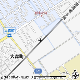 滋賀県近江八幡市日吉野町473周辺の地図