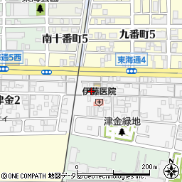 誓成寺周辺の地図
