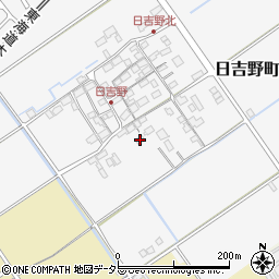 滋賀県近江八幡市日吉野町404周辺の地図