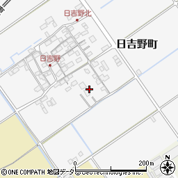 滋賀県近江八幡市日吉野町193周辺の地図