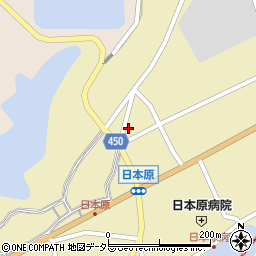 岡山県津山市日本原27周辺の地図