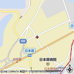 岡山県津山市日本原218周辺の地図