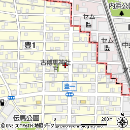 株式会社神栄金属　本社工場周辺の地図