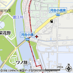 愛知県名古屋市港区六軒家1435周辺の地図